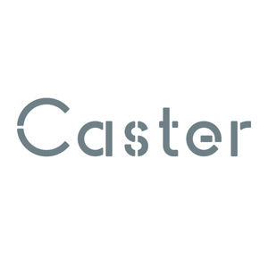 Square caster logo