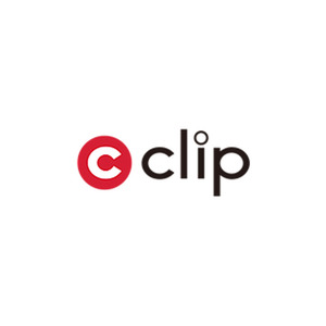 Square clip logo